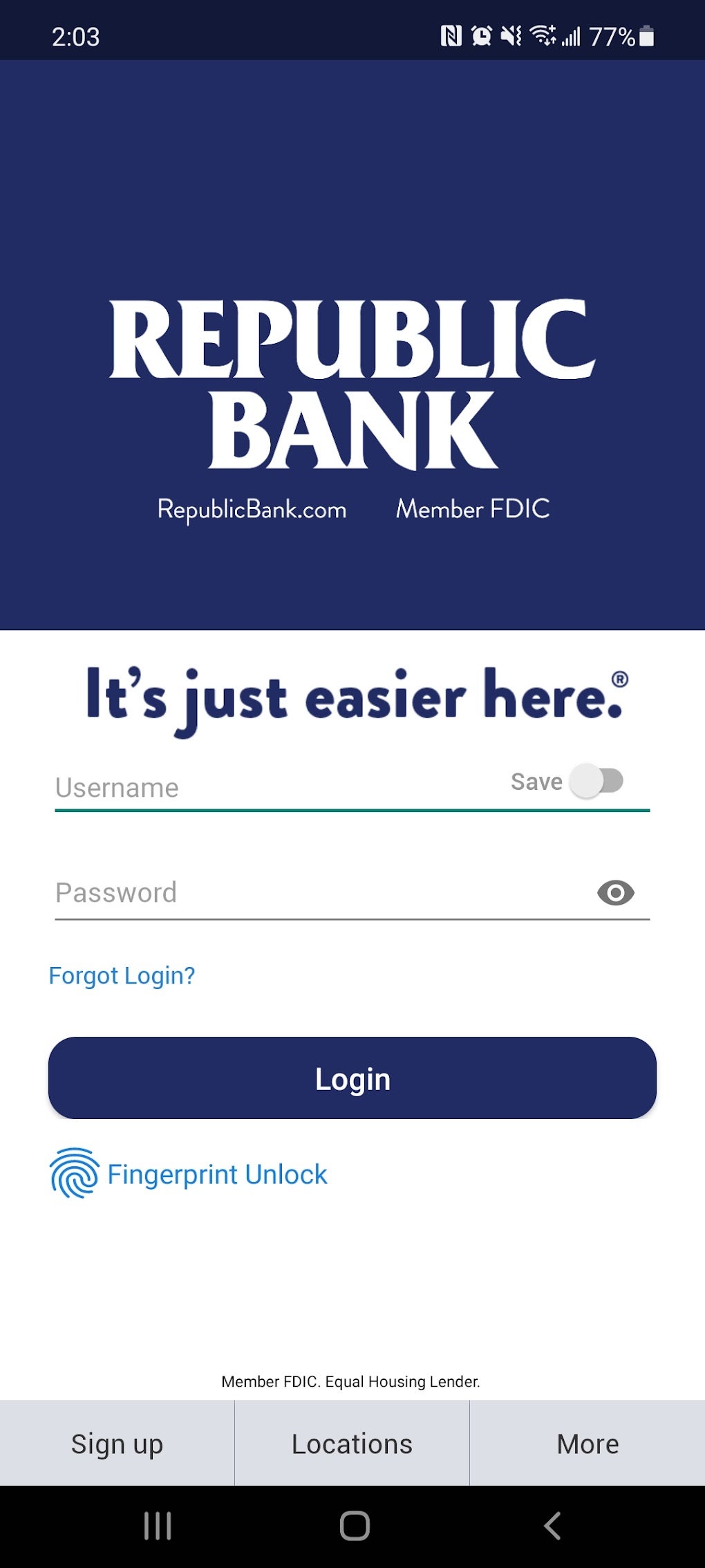 Republic Bank Mobile Banking APK pour Android Télécharger