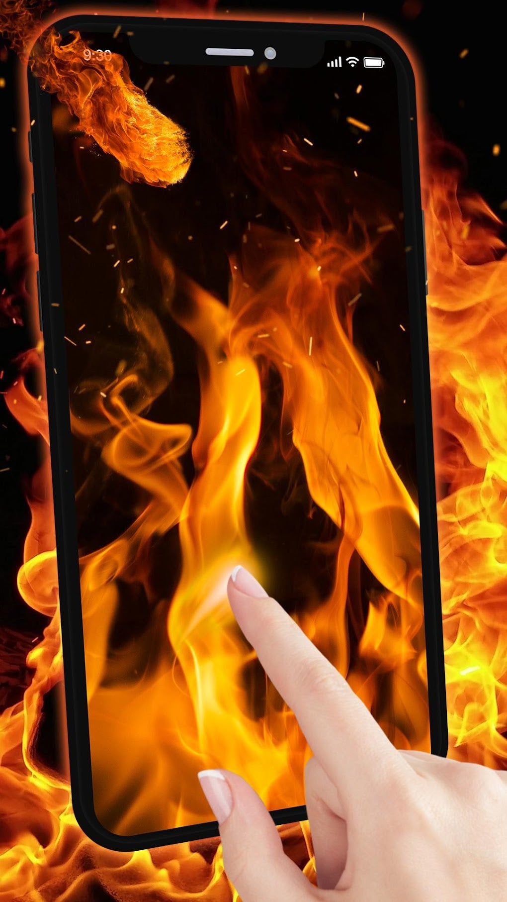 Burning flame Live Wallpaper APK для Android — Скачать