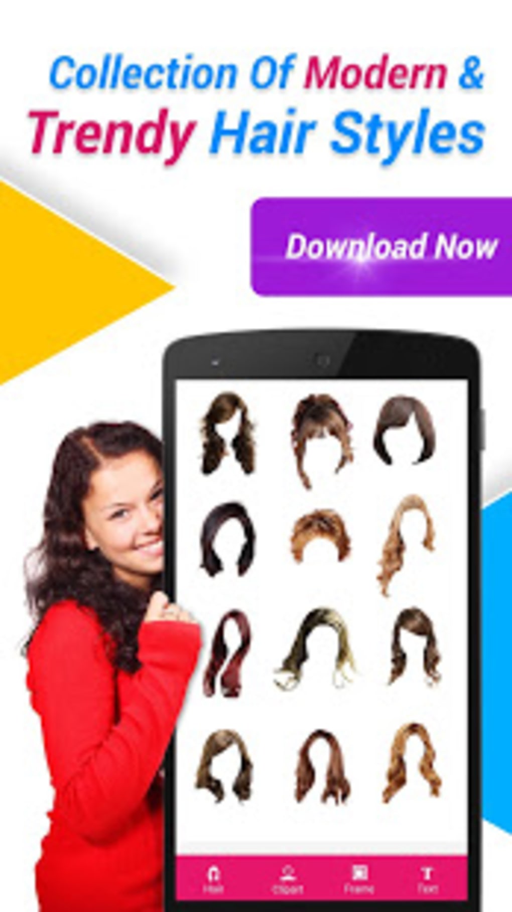 Women Hair Style Photo Editor for Android - Download