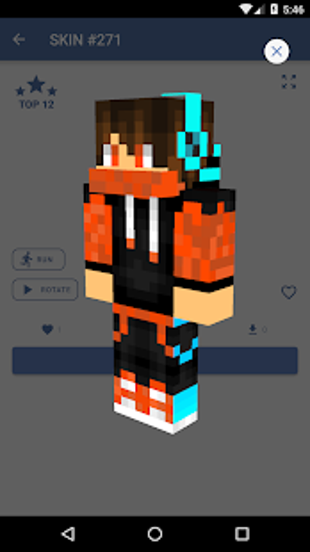 Skin do Geleia para Minecraft for Android - Free App Download