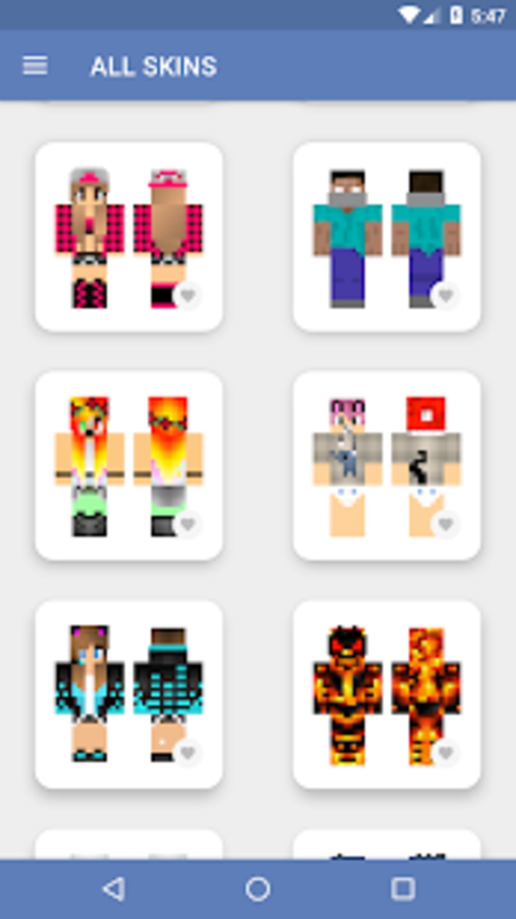 Skins for Minecraft 2 for Android - Download