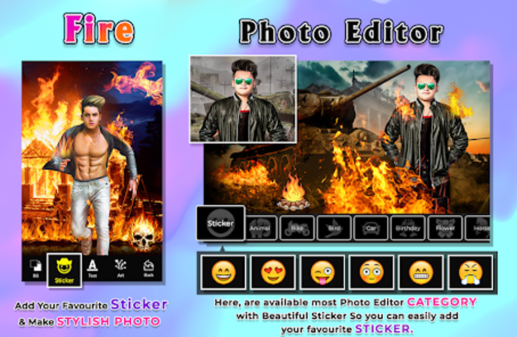 Fire Photo Editor for Android Download