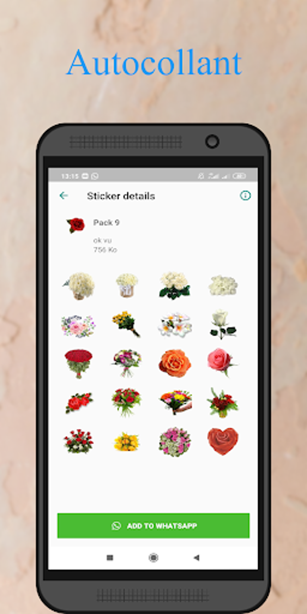 Rose stickers for my life для Android — Скачать