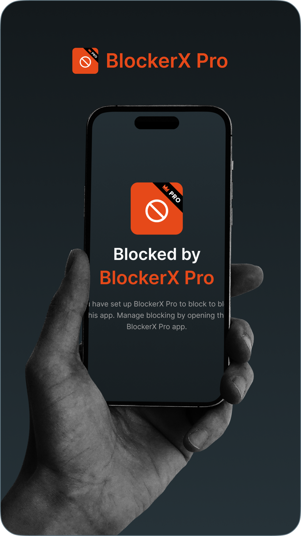 BlockerX Pro: Site Blocker для iPhone — Скачать