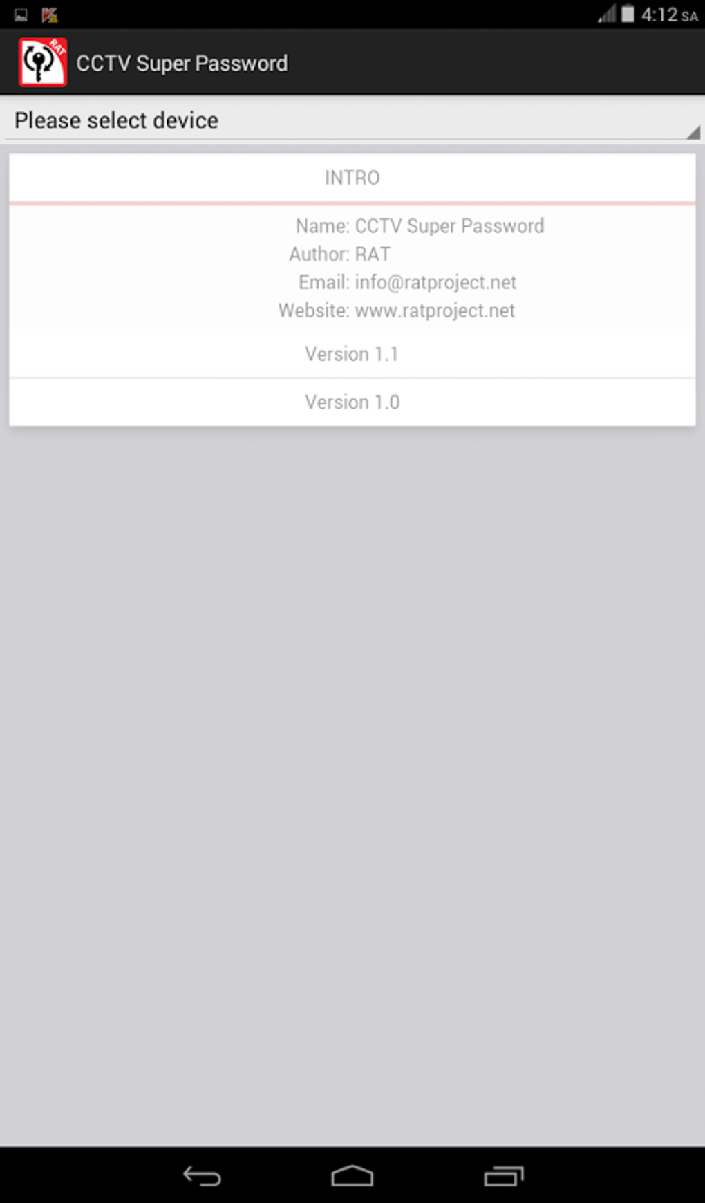 CCTV Super Password APK Para Android Download