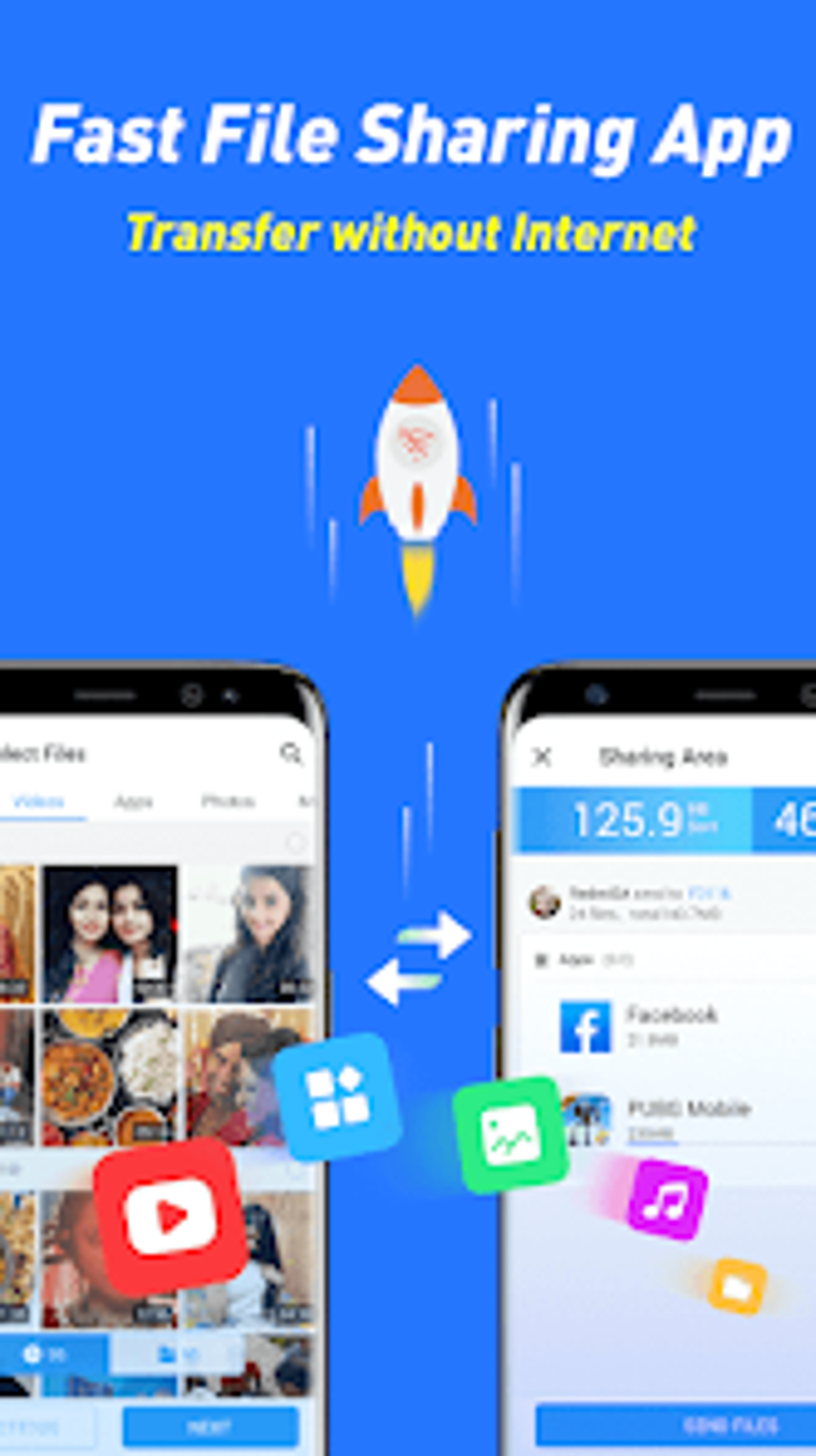 India Share: File Transfer App для Android — Скачать