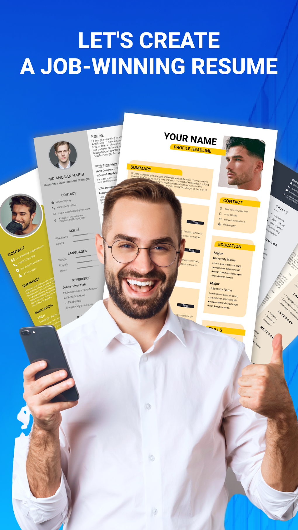 Resume Builder - CV Maker для Android — Скачать