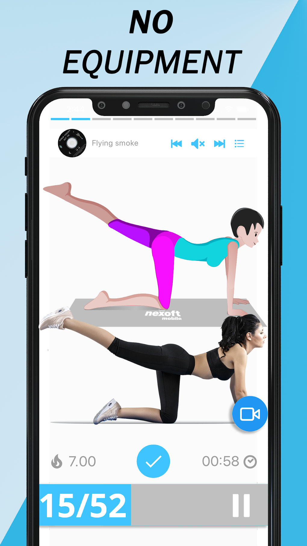 Leg Workouts Exercises at Home для Android — Скачать