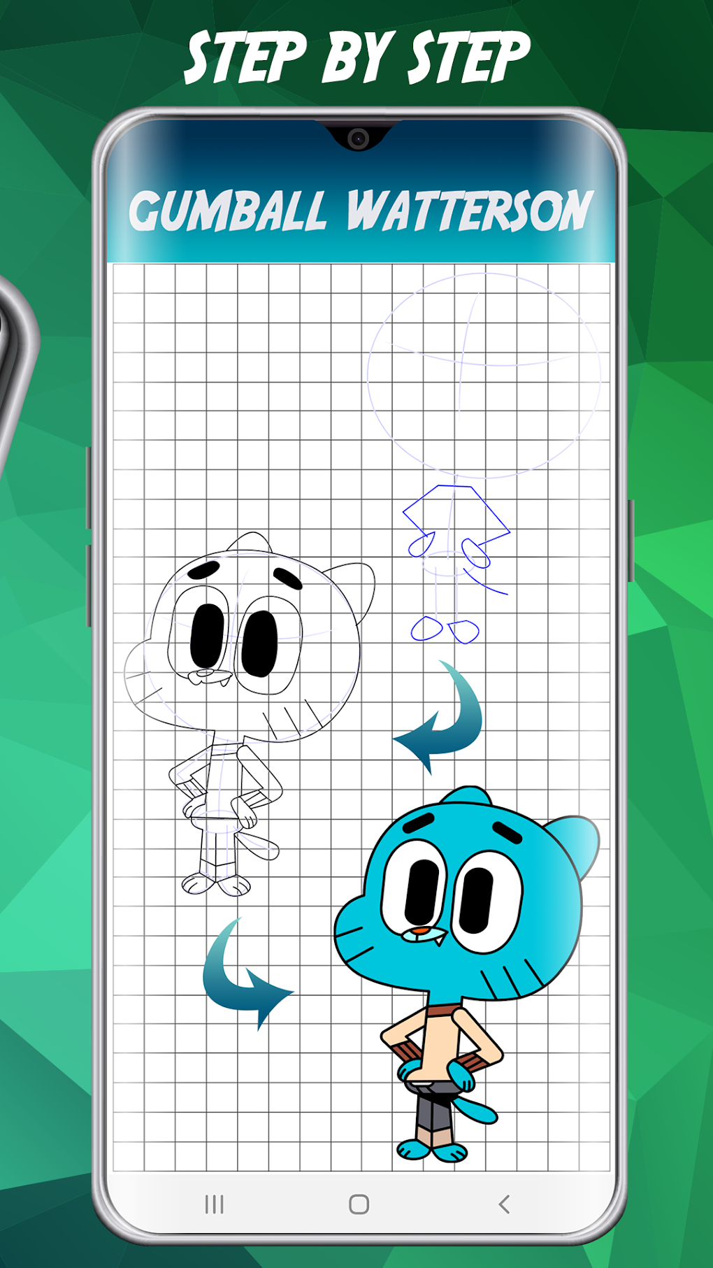 How to draw Gumball для Android — Скачать