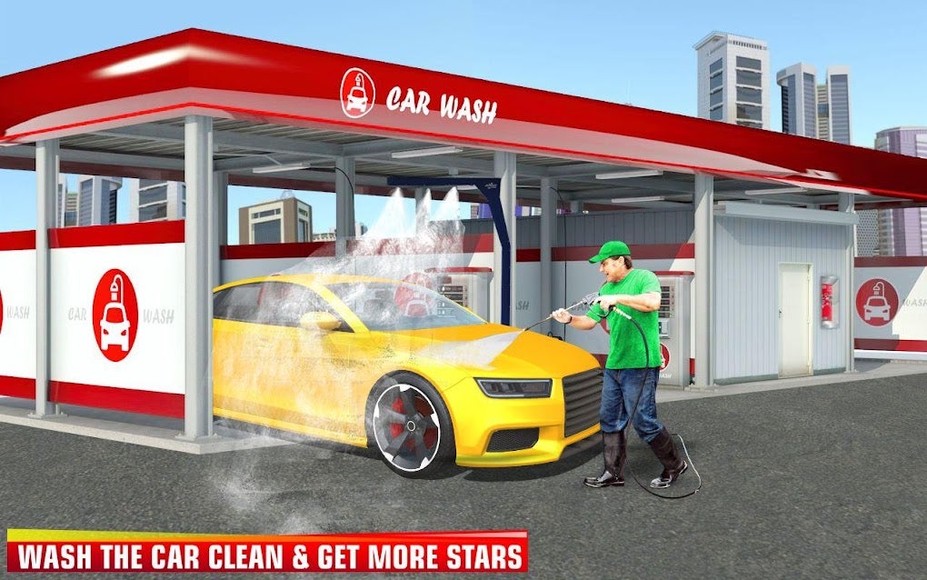Indian Car Wash Driving Game APK لنظام Android تنزيل