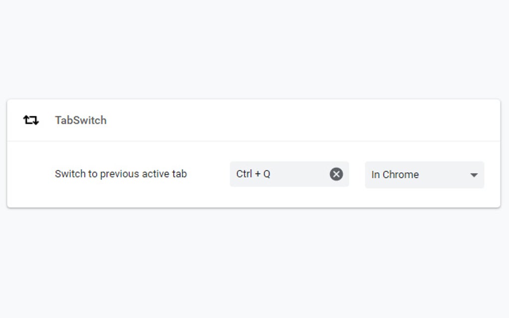 TabSwitch for Google Chrome - Extension Download