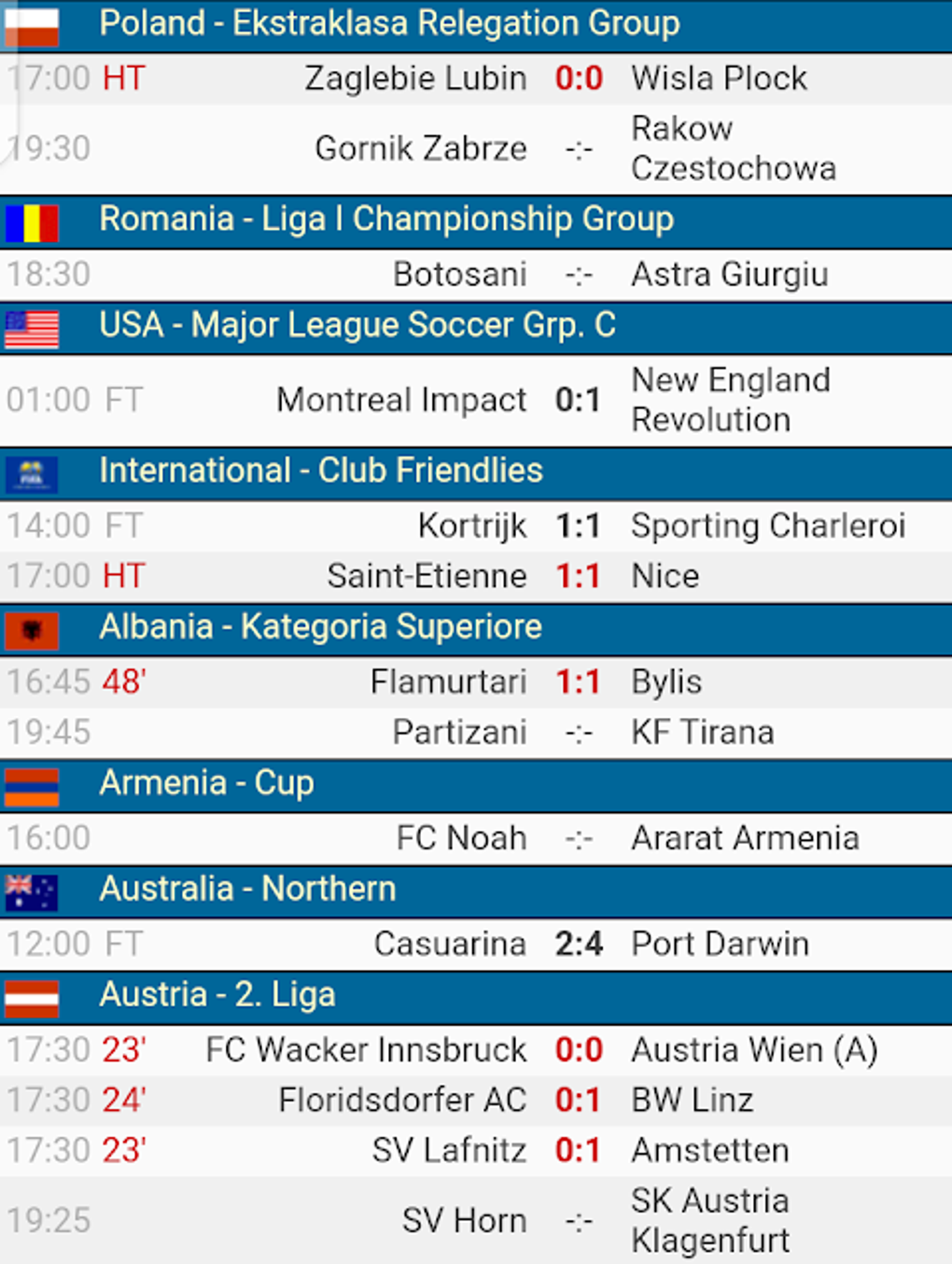 Soccervista APK For Android Download