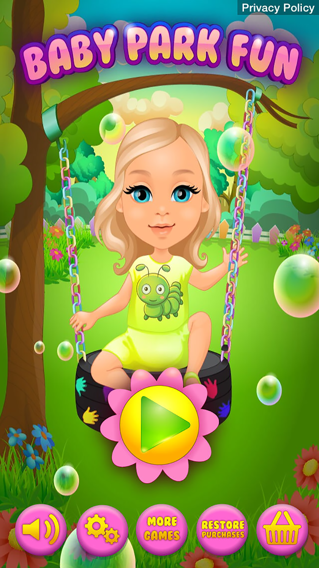 Baby Park Fun - Kids Games Boys Girls для iPhone — Скачать