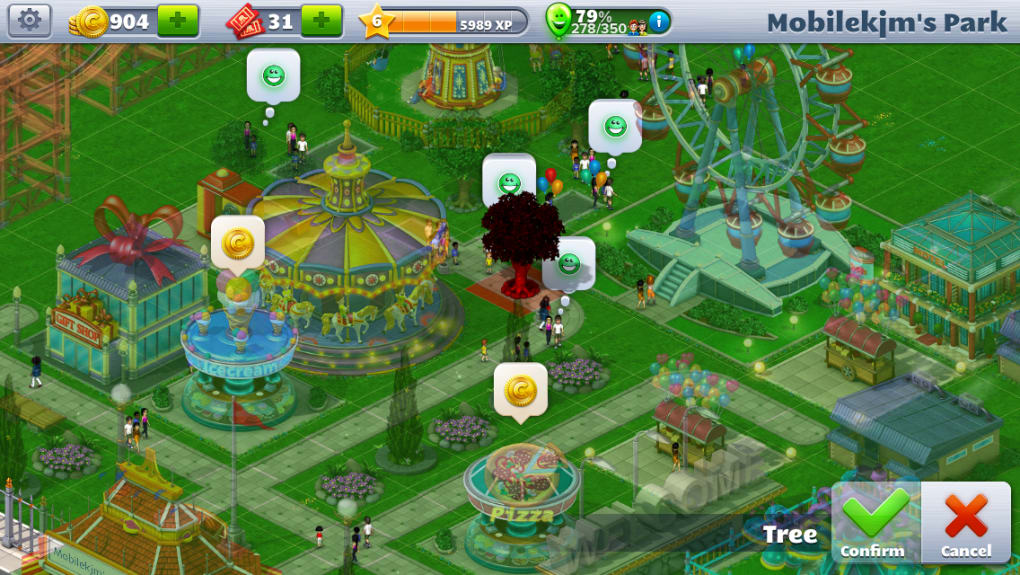 RollerCoaster Tycoon 4 Mobile for iOS is now available for download