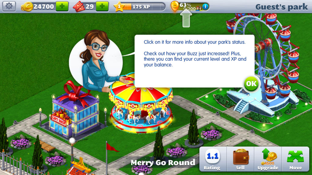 RollerCoaster Tycoon 4 Mobile for iOS is now available for download