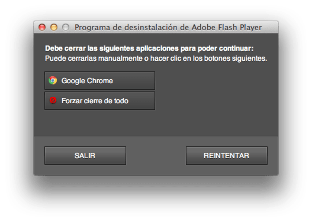 adobe flash player uninstaller mac download