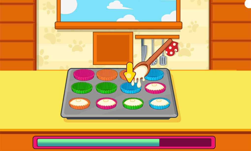 Cook Flower Garden Cupcakes for Android - Download