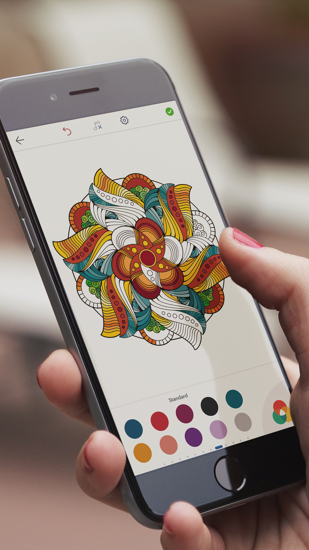 Magic Mandalas Coloring Book para iPhone Download