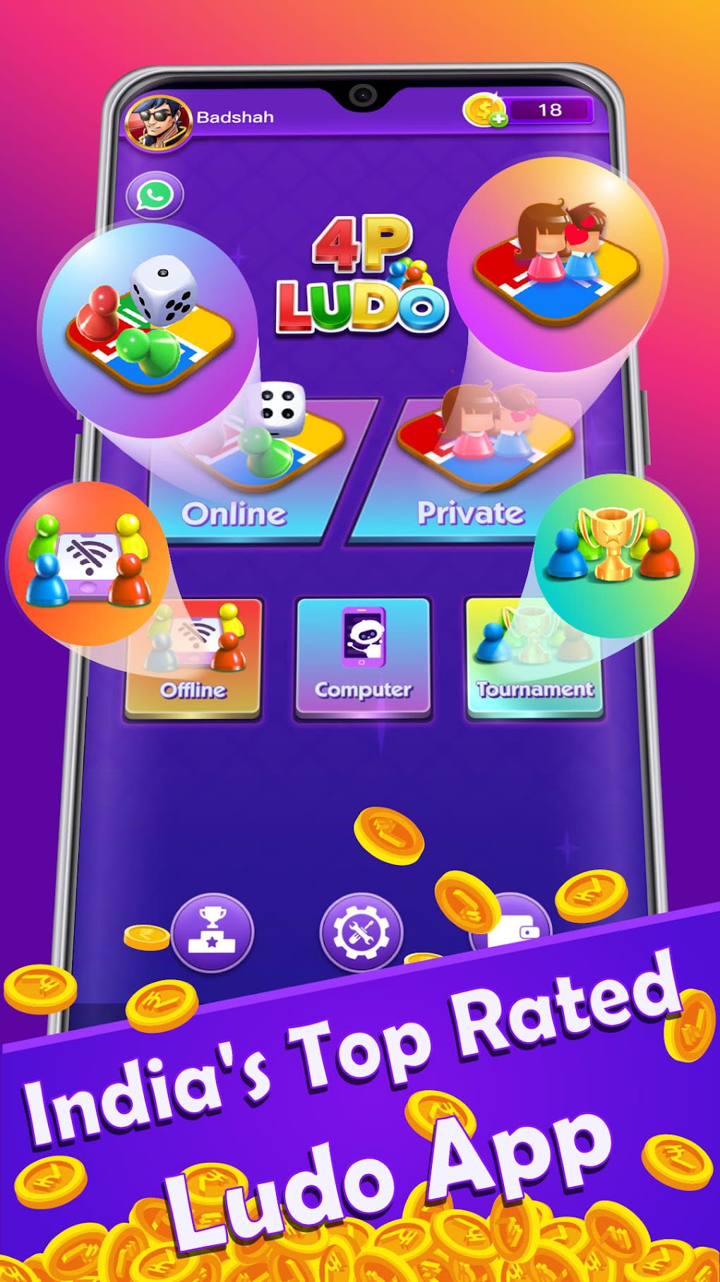 Ludo Online Real Cash Game - Top
