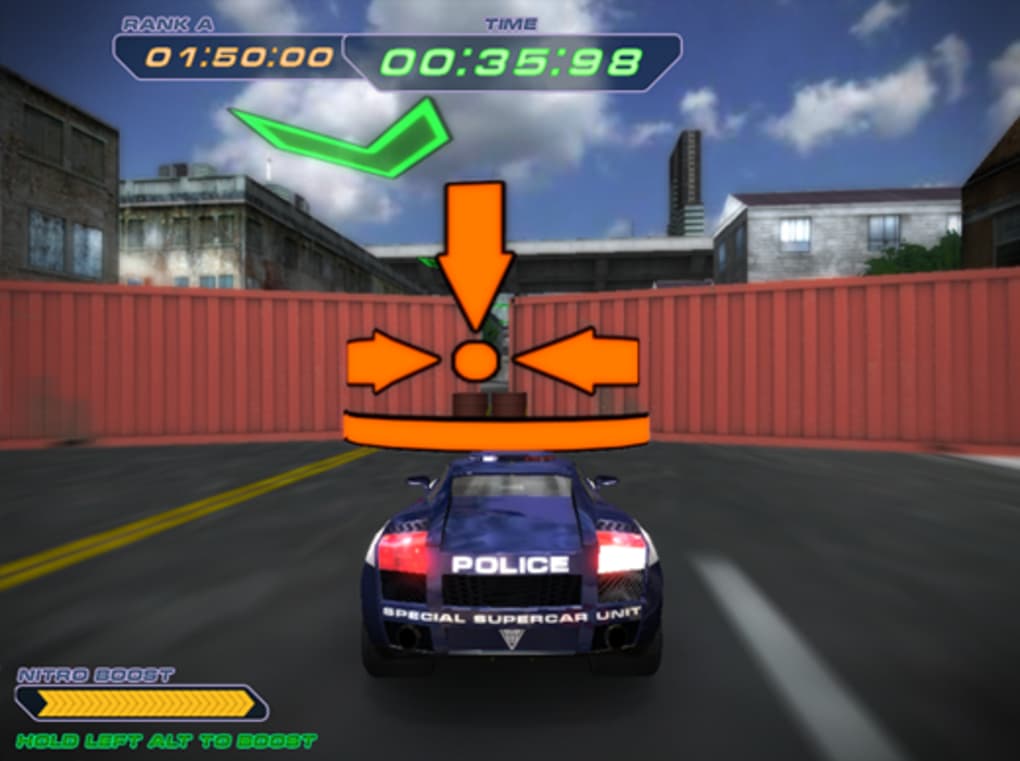 police supercars racing