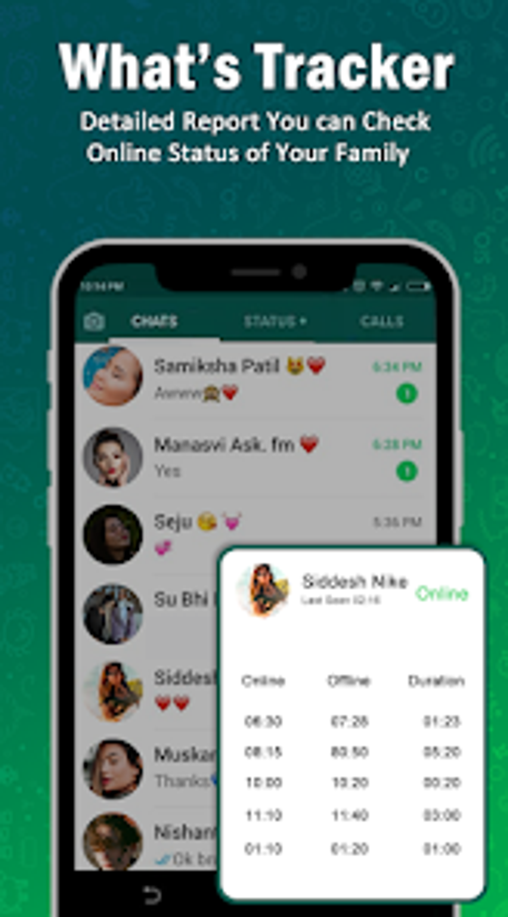 Whats Tracker : Online Last Se для Android — Скачать