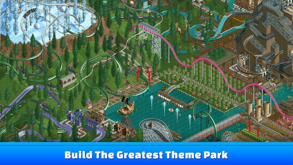 RollerCoaster Tycoon Classic Mobile Gameplay Walkthrough (Android/iOS) - #1  