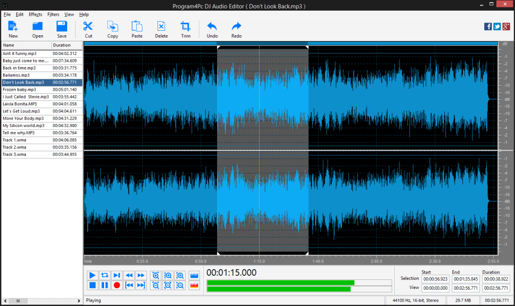 Soundop Audio Editor 1.8.26.1 free download