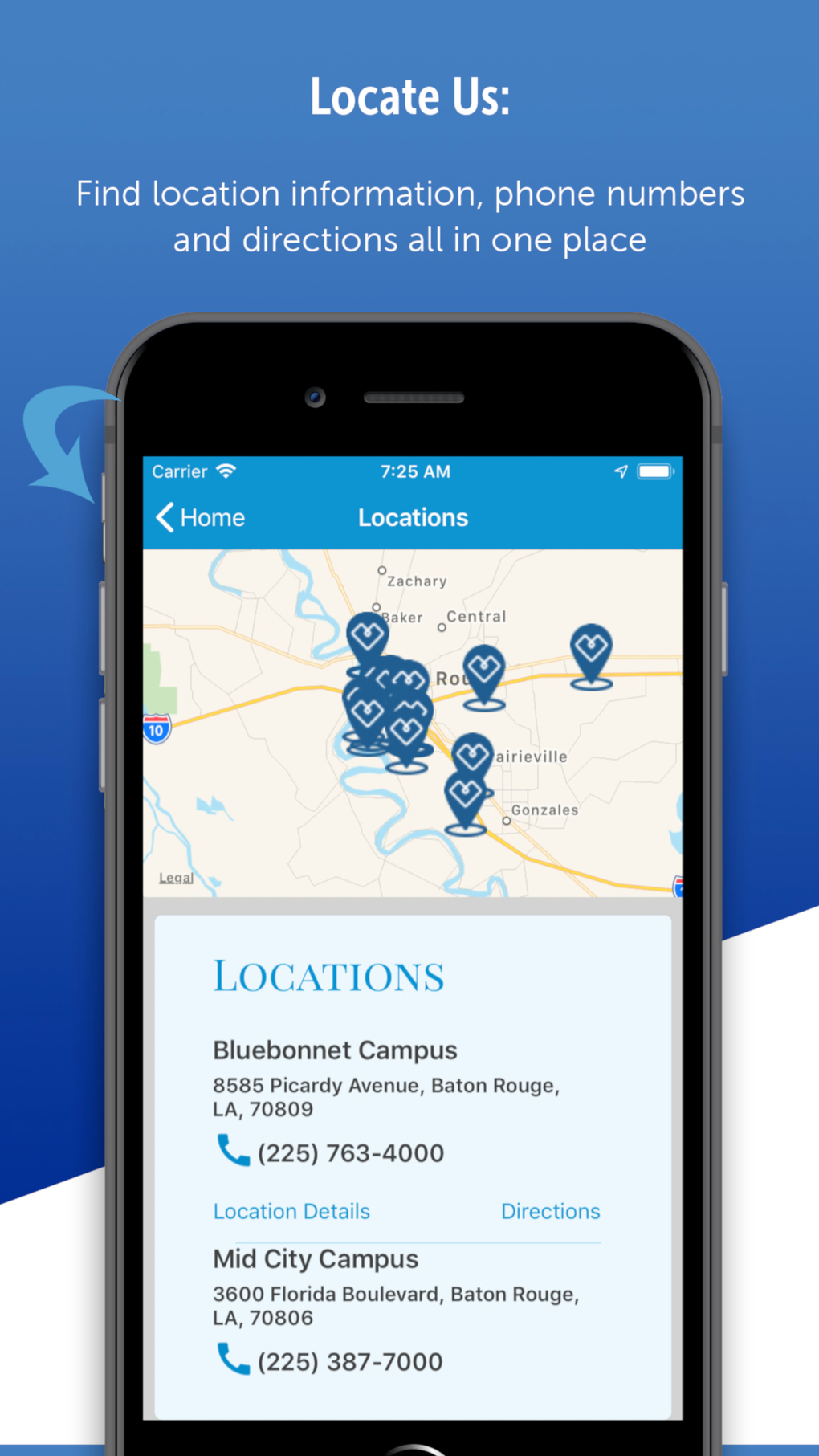 Baton rouge general mobile para iphone descargar