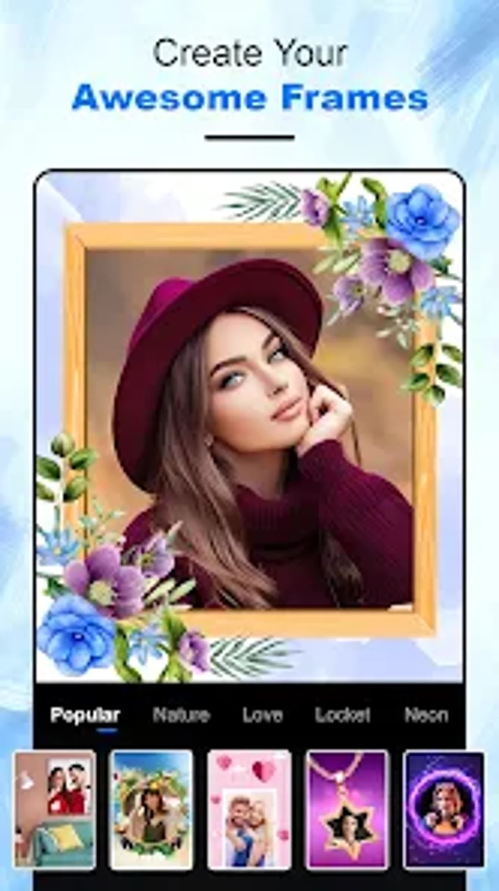 Photo Frames Photo Editor pour Android Télécharger