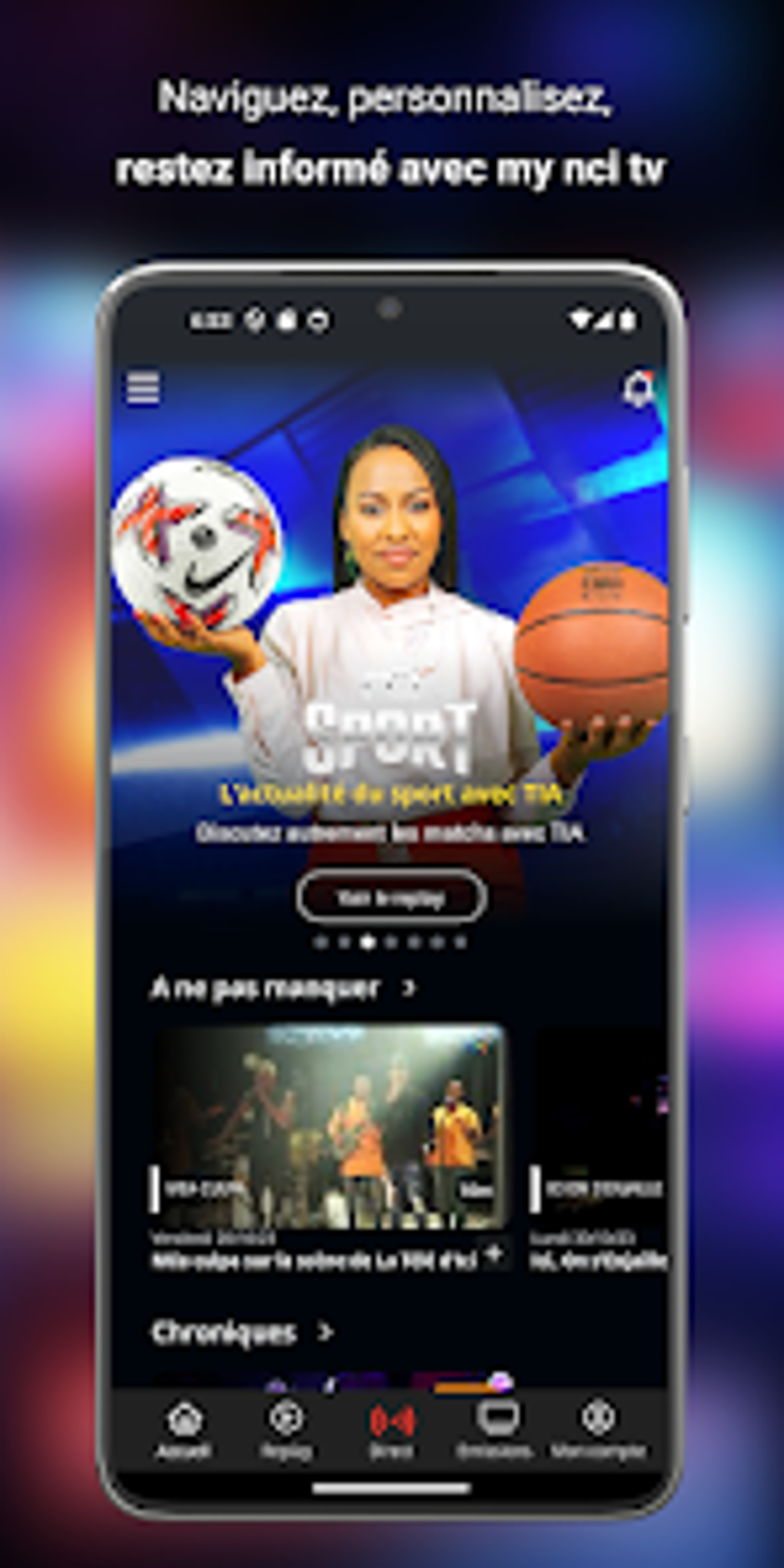 My NCI TV Pour Android T l charger