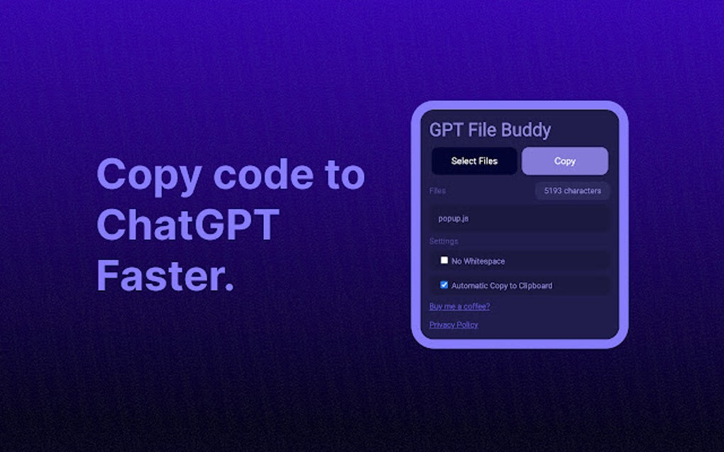 GPT File Buddy for Google Chrome - 拡張機能 無料・ダウンロード