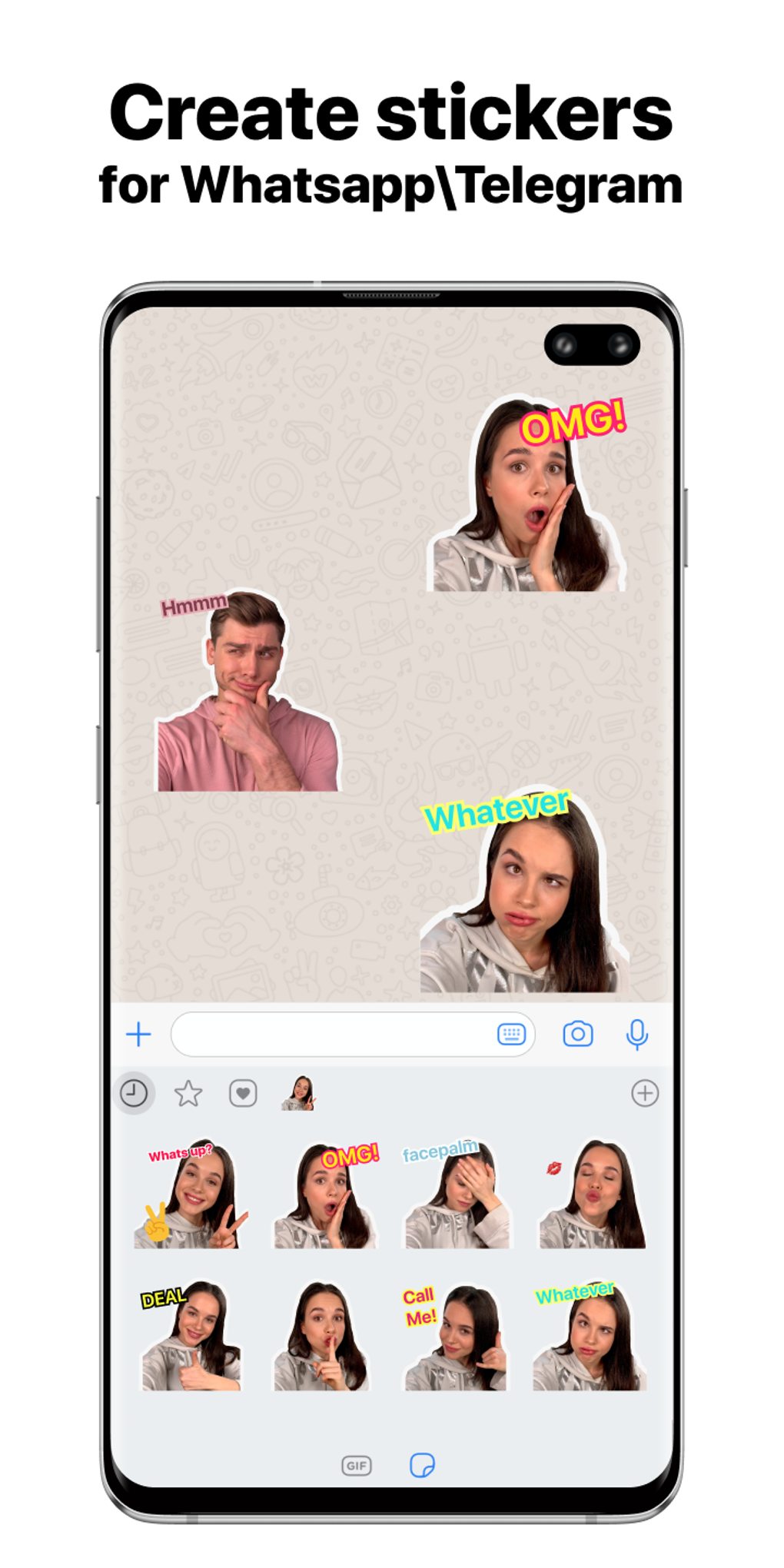 STQR personal stickers maker f APK для Android — Скачать