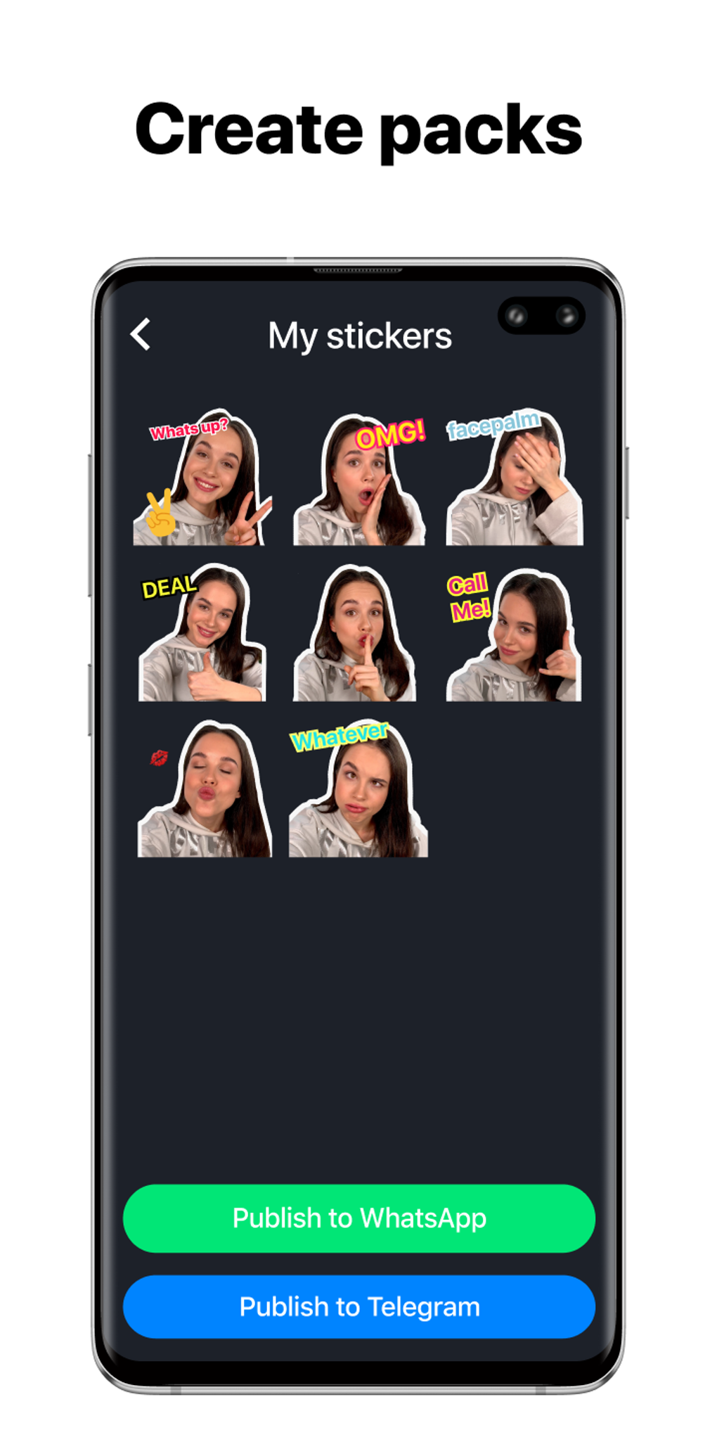 Sticker maker for telegram