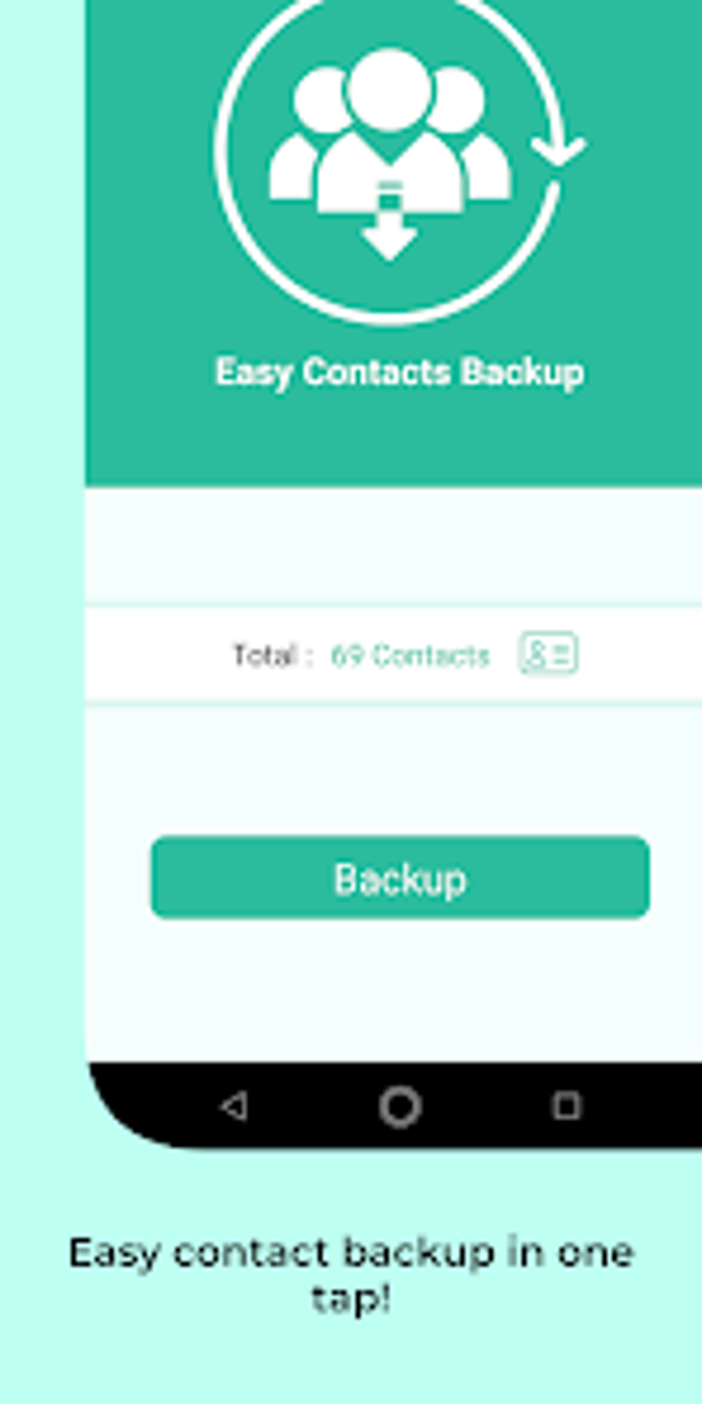 Easy Contacts Backup для Android — Скачать