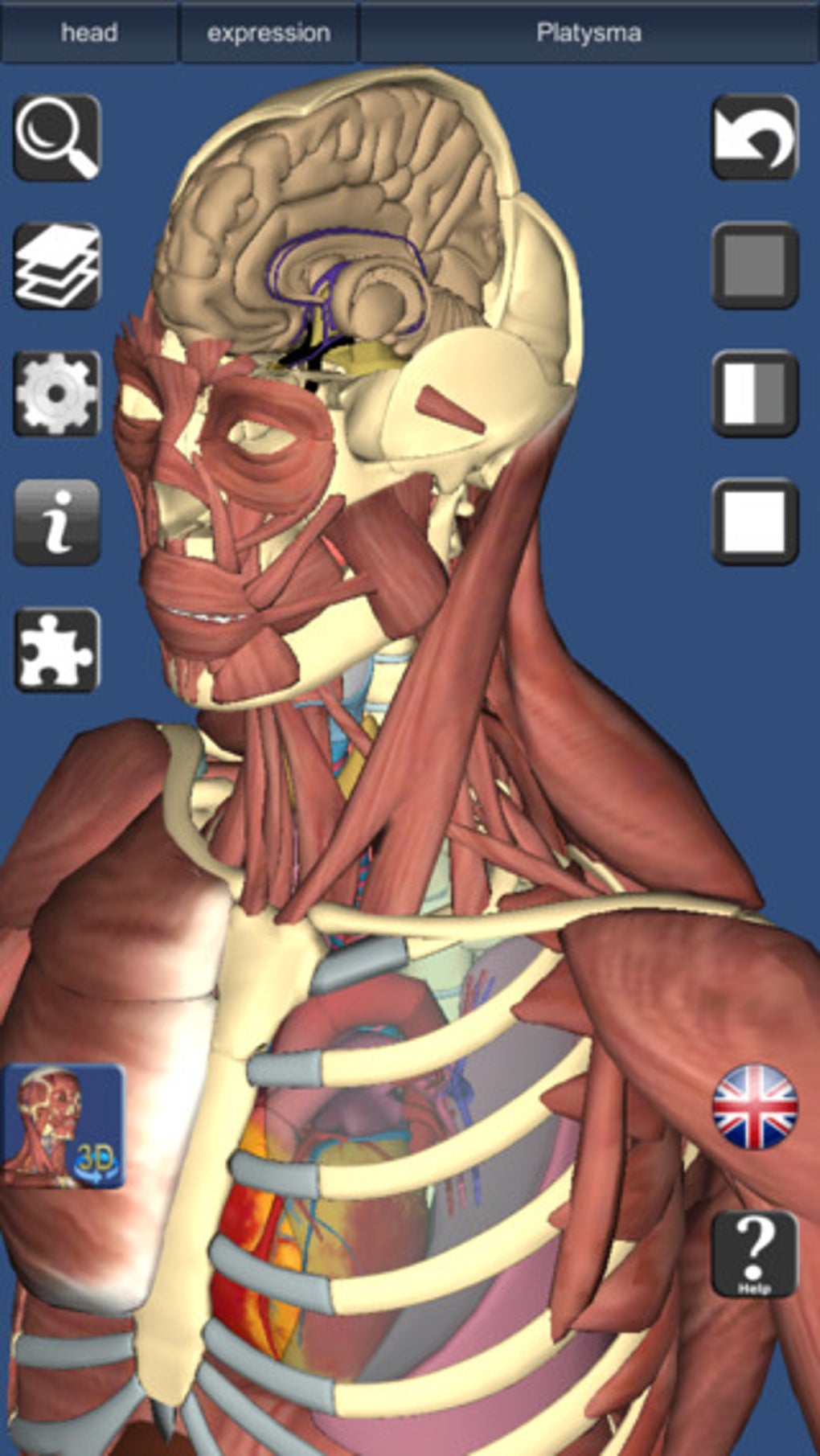 3D Anatomy Learning for iPhone - Download