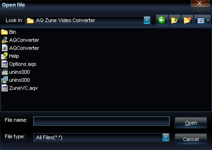 AQ Zune Video Converter AQ Zune Video Converter