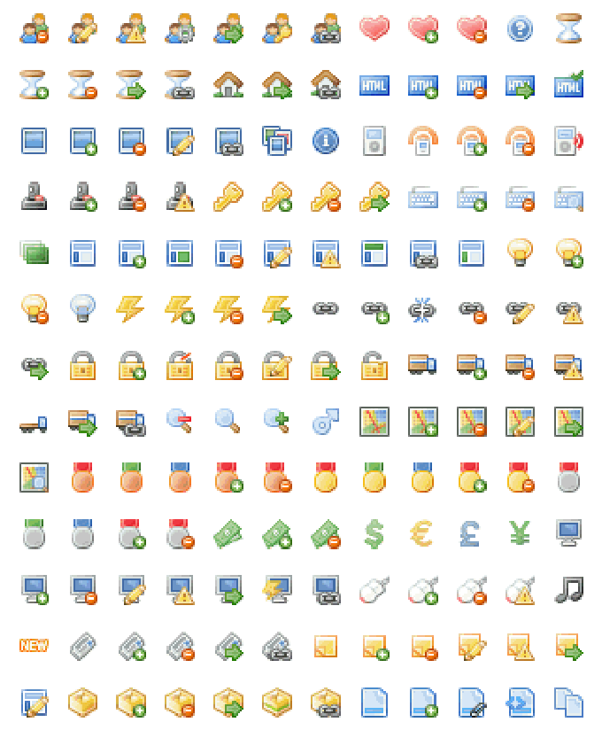 Silk Icon Pack Silk Icon Pack
