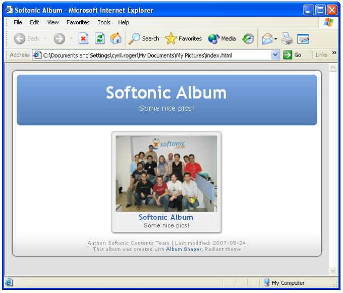 Album Shaper Album Shaper