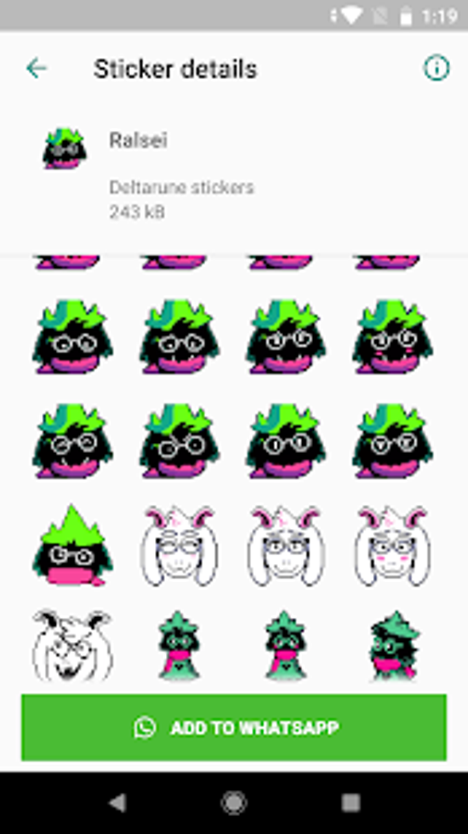 UNDERTALE and DELTARUNE stickers for WhatsApp APK для Android — Скачать