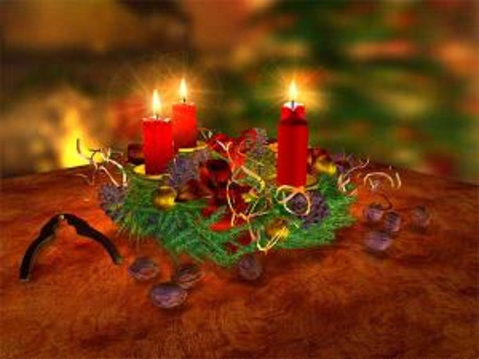 Adventskranz 3D Adventskranz 3D