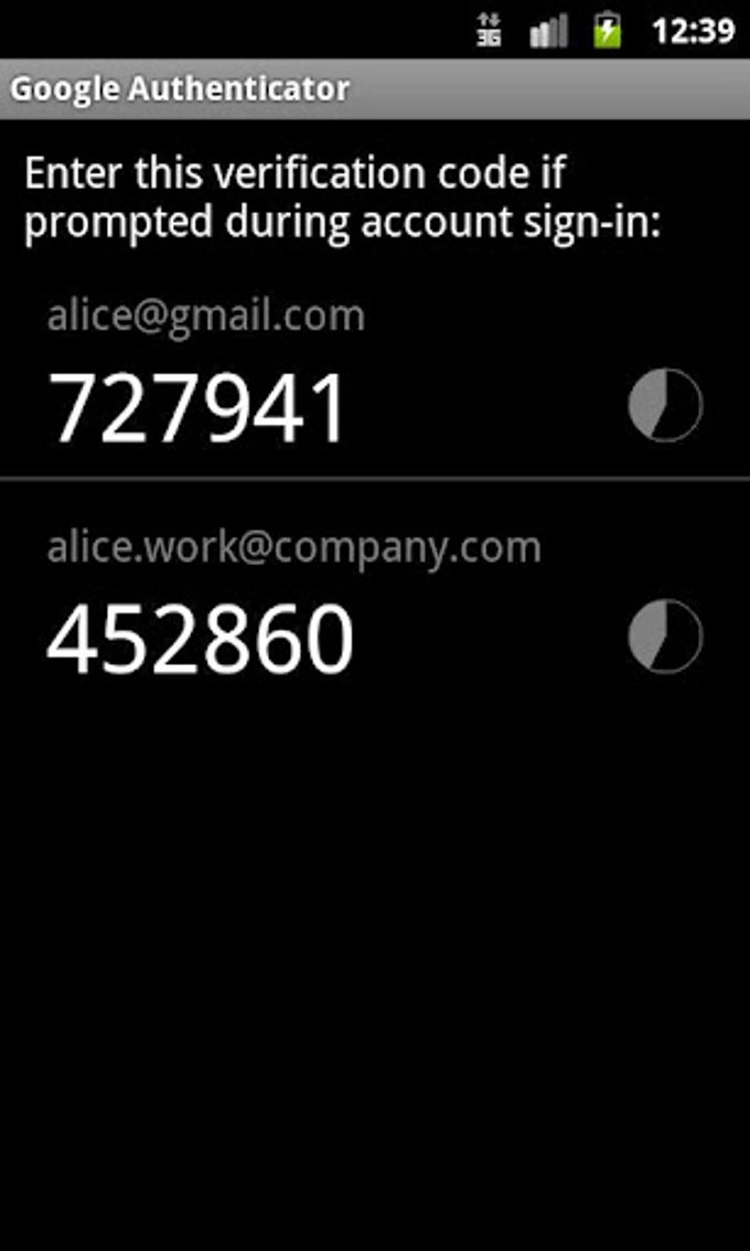 Google Authenticator Google Authenticator