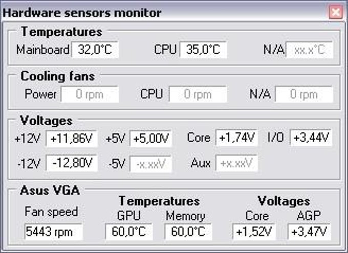 Hmonitor (Hardware Sensors Monitor) Hmonitor (Hardware Sensors Monitor)