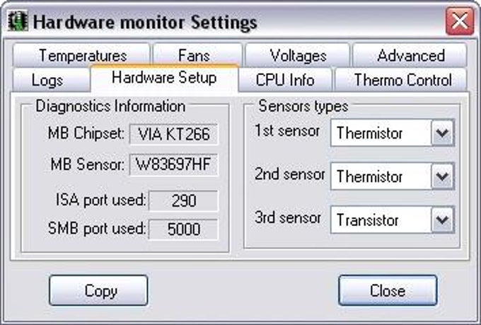 Hmonitor (Hardware Sensors Monitor) - Descargar
