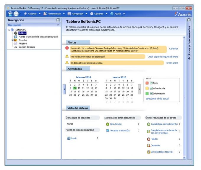 Acronis Backup & Recovery Acronis Backup & Recovery