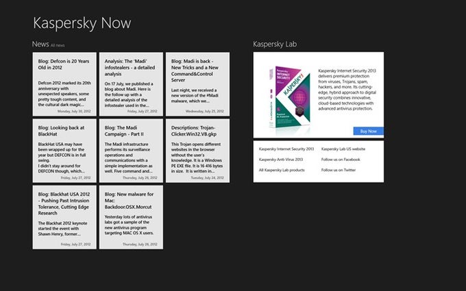 Kaspersky Now for Windows 10 Kaspersky Now for Windows 10