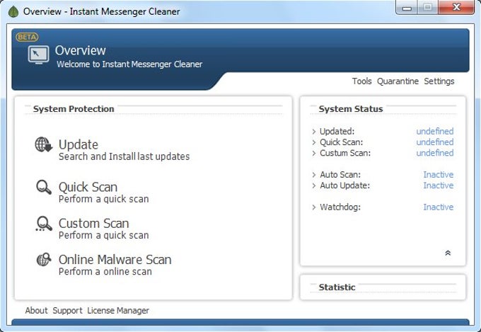 Instant Messenger Cleaner (ex MSN Virus Cleaner) Instant Messenger Cleaner (ex MSN Virus Cleaner)