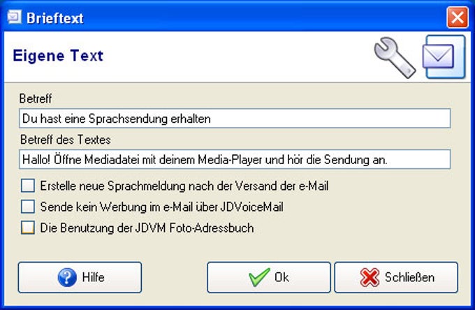 JDVoiceMail JDVoiceMail