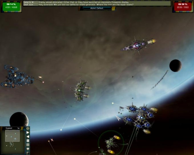 Gratuitous space battles demo