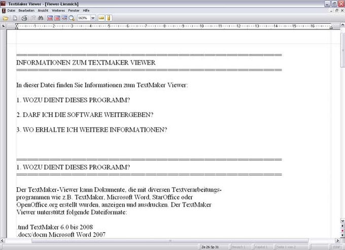 TextMaker Viewer TextMaker Viewer