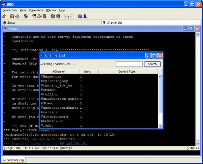jIRCii